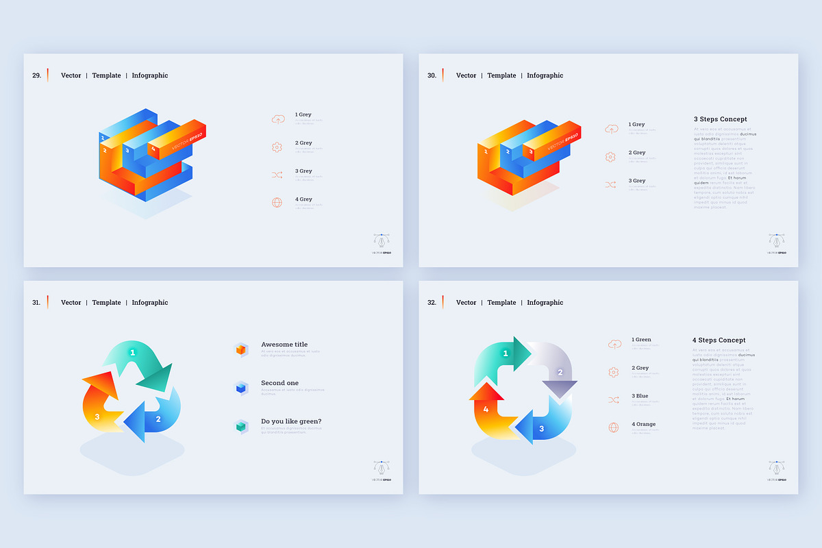 Premium Quality Vector Infographics, a Presentation Template by Alexey Yarkin (Photo 11 of 34)