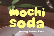 Retro Bubble Display Font-Mochi Soda, a Handwritten Font by ZoloDesignHub (Thumbnail 6 of 10)