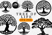 Tree of Life SVG Bundle, an Object Graphic by Dervik Art Store (Thumbnail 1 of 6)