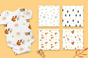 Watercolor fox rabbit autumn clipart, an Object Graphic by NataLyaroArt (Thumbnail 10 of 14)