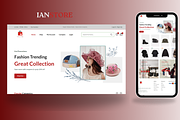 IanStore-Fashion ECommerce Template, a HTML Template by NomaTemplates (Thumbnail 1 of 13)