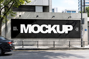 Outdoor Billboard Mockup, an Advertising Mockup by Mockthethics. (Thumbnail 3 of 4)