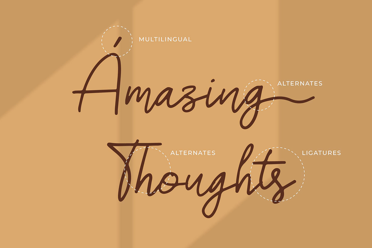 Faugllin Balseyn | Handwritten Font, a Script Font by gracetype_studio (Photo 9 of 13)