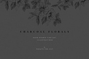 Charcoal Florals, an Illustration by Create The Cut (Thumbnail 4 of 5)
