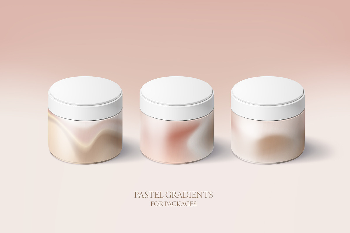Pastel Gradients Set, a Texture Graphic by Olga Ryzychenko (Photo 5 of 6)