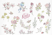 Rooted Romance. Wedding Line Art Kit, an Object Graphic by Mio Buono (Thumbnail 9 of 16)