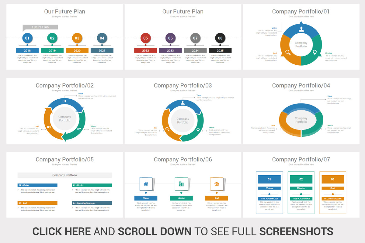 Vision And Mission PowerPoint Design, a Presentation Template by OceanArt (Photo 8 of 14)