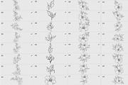 Procreate flower stamp, garden, a Brush Add-On by AnnaPolitmerskaja (Thumbnail 3 of 4)