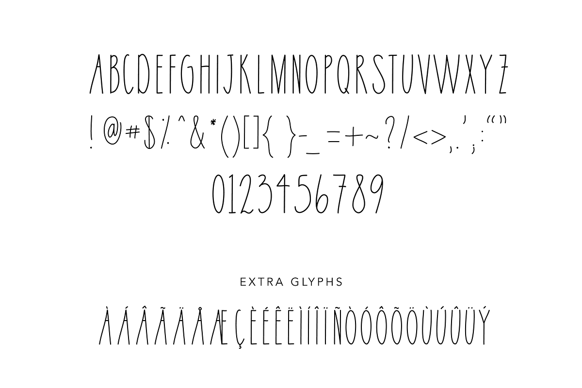 Thin Mint Font, a Sans Serif Font by Eike Creative (Photo 2 of 5)
