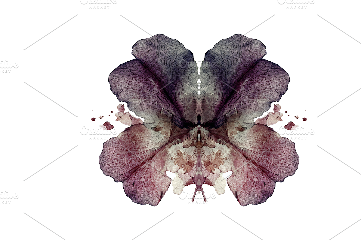 Heum Co. Botanical Inkblot Art, a Decorative Illustration by milatovar (Photo 18 of 20)
