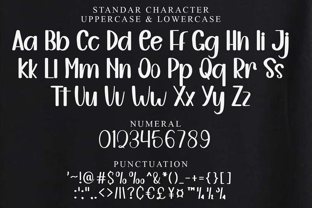 Simple Alphabet, a Script Font by FreshTypeINK (Photo 7 of 8)
