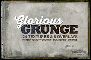 Glorious Grunge Textures, a Texture Graphic by French Kiss Collections (Thumbnail 1 of 5)