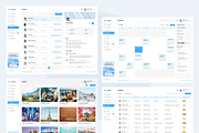 Travelie - Travel Agency Dashboard, an UI Kit Template by peterdraw (Thumbnail 6 of 7)