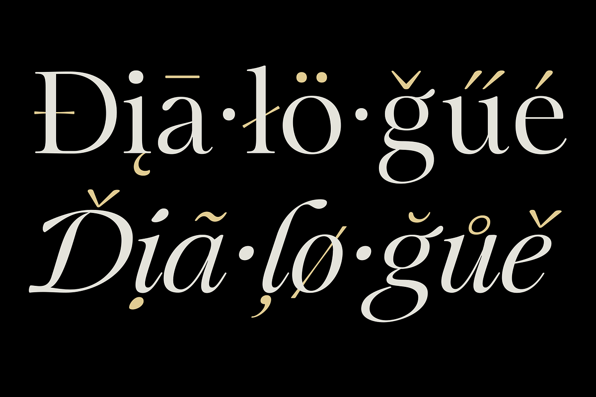 Mauren — 16 Fonts, a Serif Font by Nasir Udin (Photo 8 of 9)
