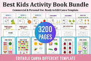 Best Kids Activity Book Bundle, a Stationery Template by Shumaya (Thumbnail 2 of 9)