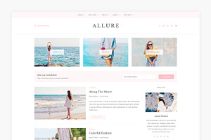 Allure - WordPress Blog Theme