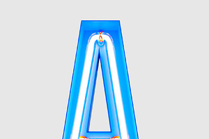 Neon Typography with Channel