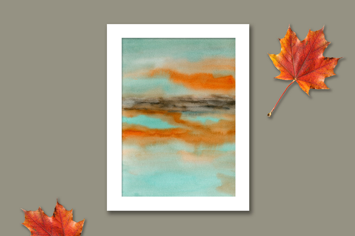 Abstract Autumn Landscapes, a Background Graphic by Marmoris.Arts (Photo 13 of 16)