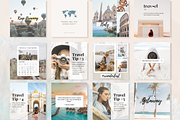 50 TRAVEL Instagram Templates 2026, a Social Media Template by SocialMediaTemplate (Thumbnail 5 of 8)