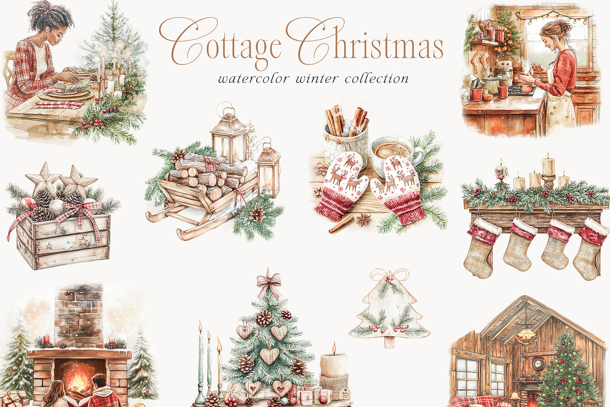 New! Winter Christmas Edition, a Seasonal Illustration by Isabelle Salem (Photo 58 of 227)