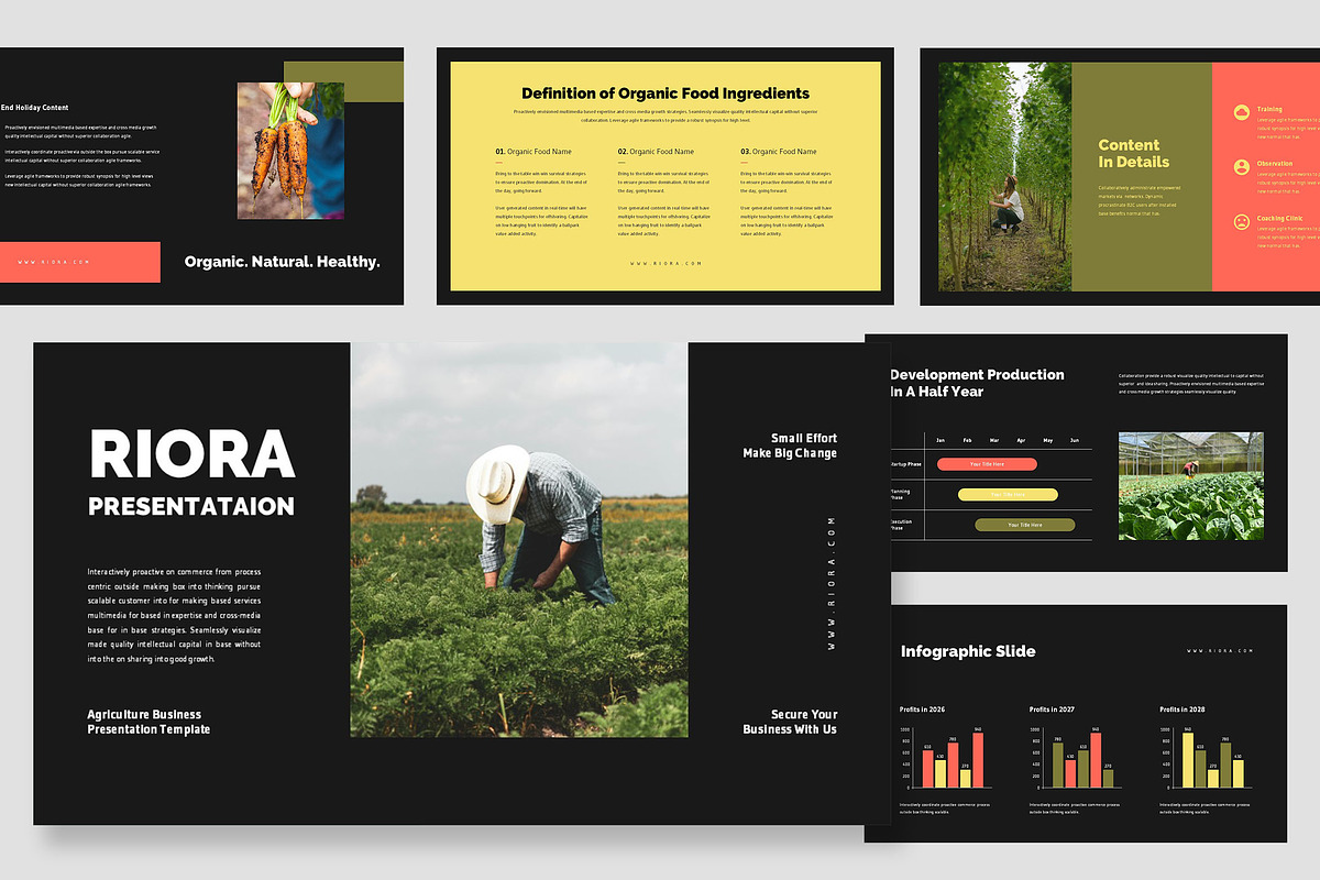 Riora : Agriculture Keynote, a Presentation Template by Punkl Camp (Photo 1 of 9)