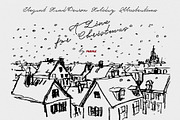 A Line for Christmas, a Seasonal Illustration by Purple (Thumbnail 4 of 13)