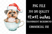 Funny Christmas Dogs Hand Drawn, an Illustration by Designking (Thumbnail 4 of 5)