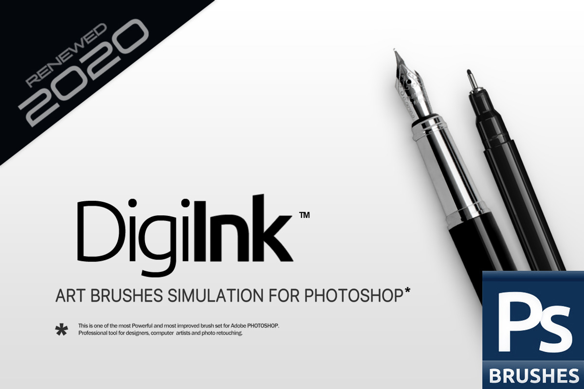 RM Digi Ink [PRO], a Brush Add-On by R M (Photo 4 of 4)