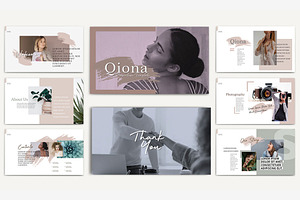 Qiona - Fashion Powerpoint Template