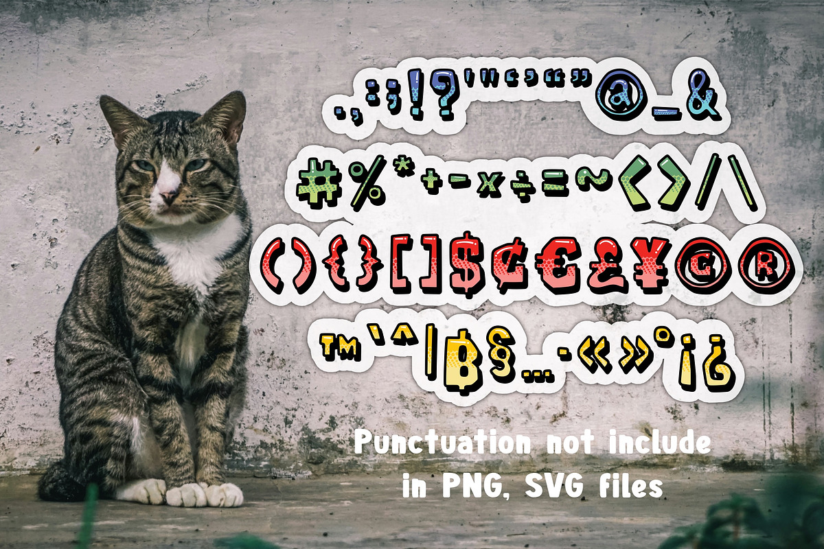 Baal Colors OTF PNG SVG, a Symbol Font by DREAMs Soul G. (Photo 3 of 5)