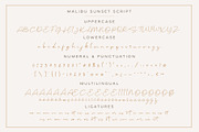 Malibu Sunset - A Beautiful Font Duo, a Script Font by Craft Supply Co. (Thumbnail 10 of 10)