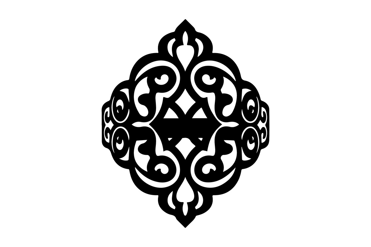 Ornamental Mandala and Lotus Vector, a Decorative Illustration by balal (Photo 12 of 16)