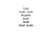 Equilibrium | Refined Serif font, a Serif Font by Supersimbo © (Thumbnail 2 of 8)