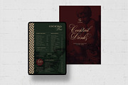 Cocktail Menu Drinks List Template, a Flyer Template by BrandPacks (Thumbnail 3 of 5)