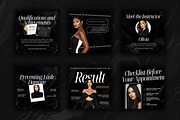 Lash Tech Trainer Canva Templates, a Social Media Template by Xenié Creative (Thumbnail 7 of 10)