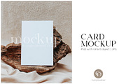Card Mockup 5x7, a Print Template by eventpapery (Thumbnail 1 of 3)