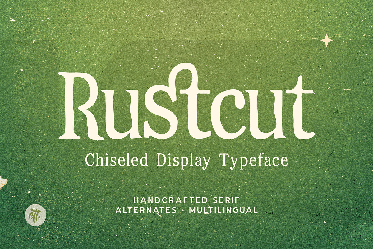 Rustcut - Serif Font, a Serif Font by Lettermine (Photo 1 of 10)