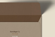 Envelope C5 Mockup - 12 Views, a Packaging Mockup by Illusiongraphic (Thumbnail 24 of 26)