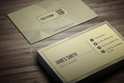 Minimal Corporate Business Card V1, a Business Card Template by PSD Storm (Thumbnail 1 of 5)
