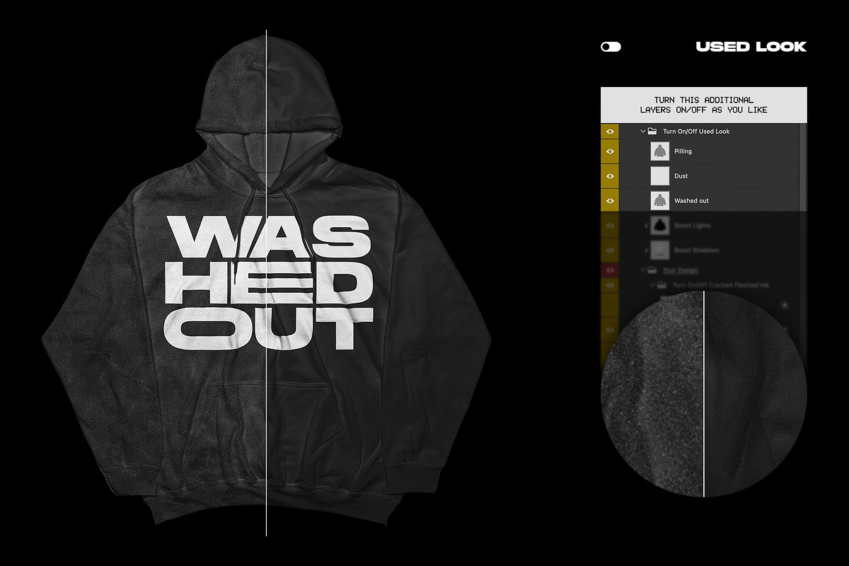Hoodie Mockup - Gildan 18500, a Hoody Mockup by FLYERWRK (Photo 5 of 11)