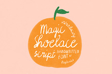 Handwritten Magic Shoelace Script