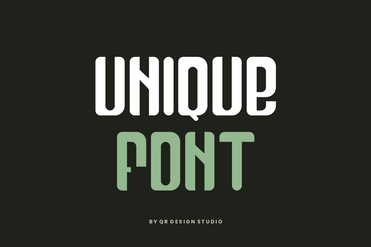 Roedak Ceoroj - Modern & Tall Font, a Sans Serif Font by QR Design Studio (Photo 4 of 7)