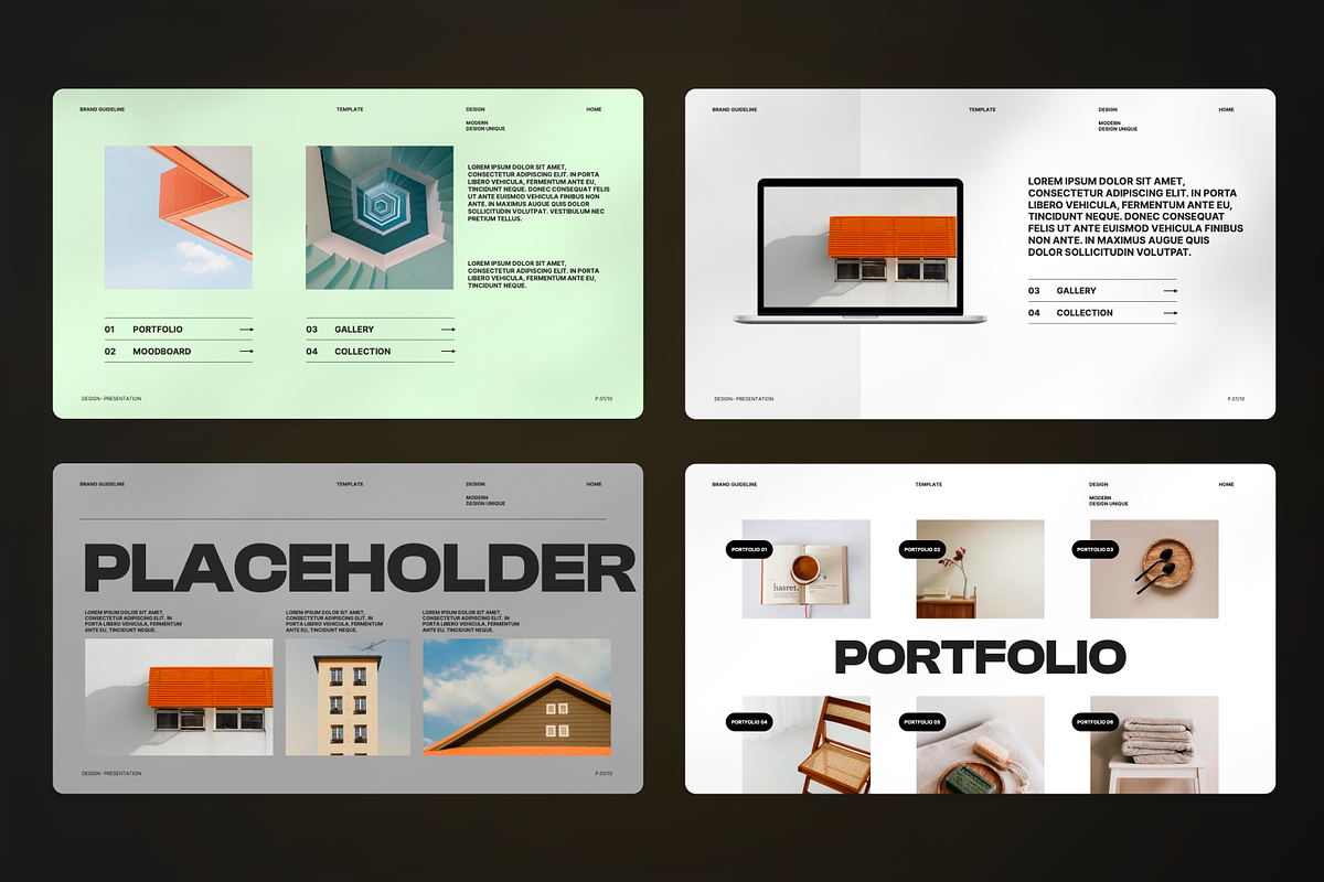 Brand Guideline PowerPoint, a Presentation Template by SquidPixey (Photo 3 of 7)