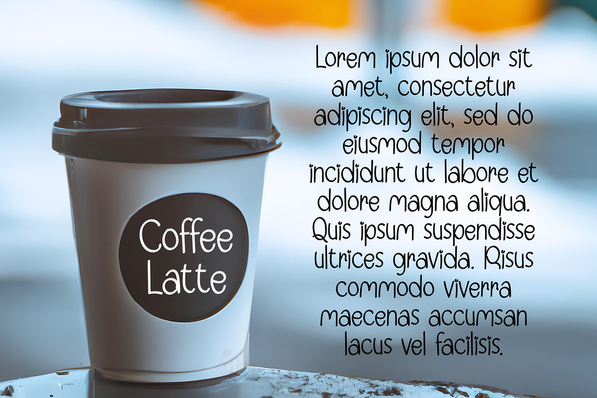 Black Month, a Sans Serif Font by Gia Letter (Photo 5 of 5)