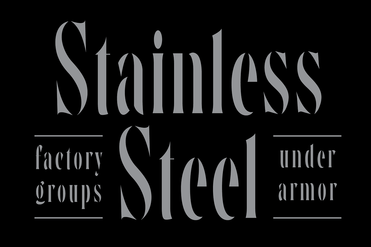 Astencil: Stencil Serif Font, a Serif Font by Andfonts (Photo 4 of 8)