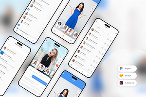 Video Calling Mobile App UI Kit