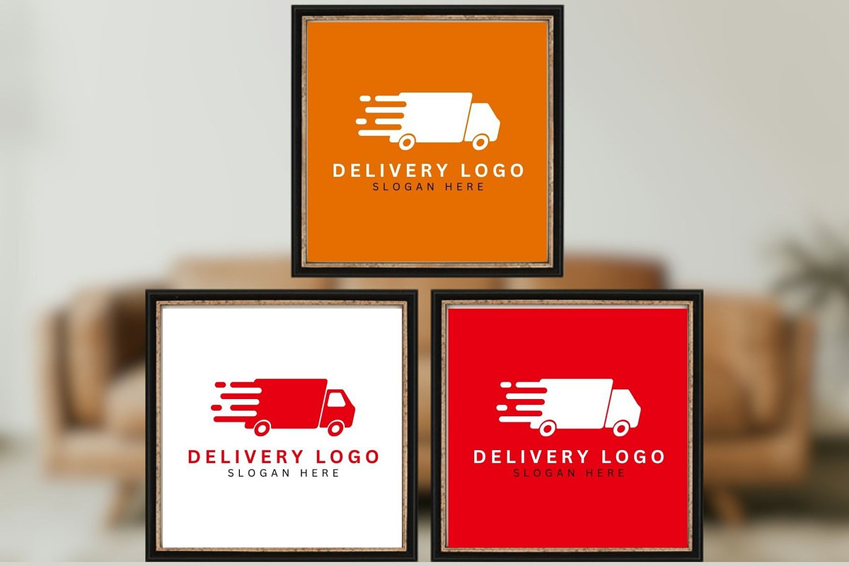 Express Delivery Logo Templates, a Branding & Logo Template by Mishek Munene (Photo 2 of 8)
