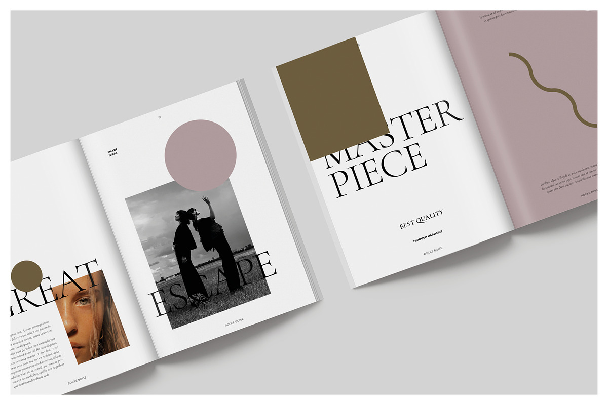 BOISE Creative Portfolio, a Magazine Template by Arif Tri Ananta (Photo 4 of 14)
