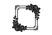 Floral Decorative Frame Vector Bundl, an Illustration by musafir_fashion (Thumbnail 38 of 51)