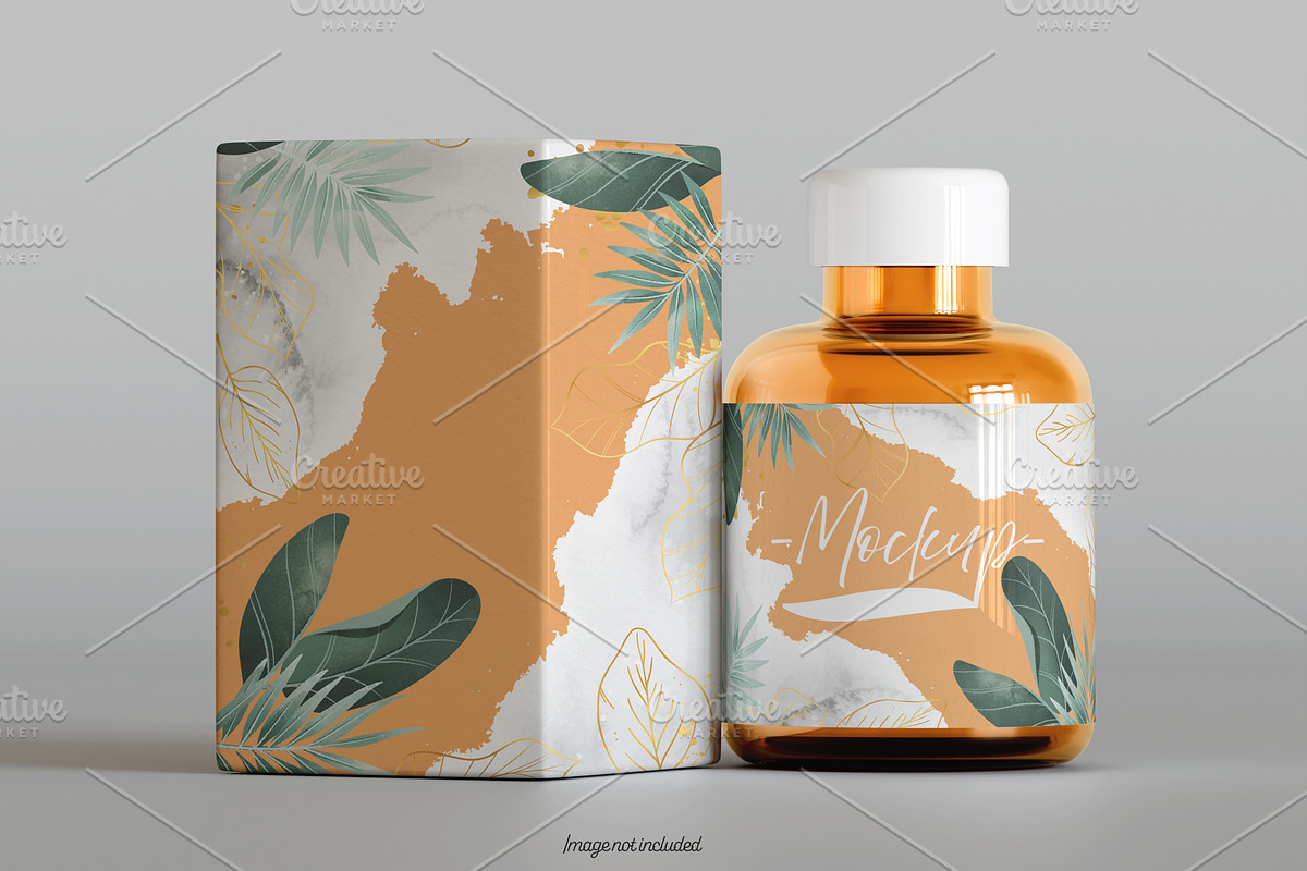 Pills Bottle Mockup Bundles, a Cups & Container Mockup by Ambo Ampeng (Photo 7 of 22)